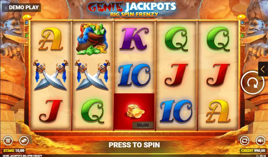 Free spin frenzy slot machine