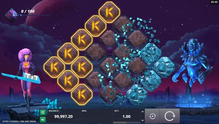Игровой автомат Astro Legends: Lyra and Erion