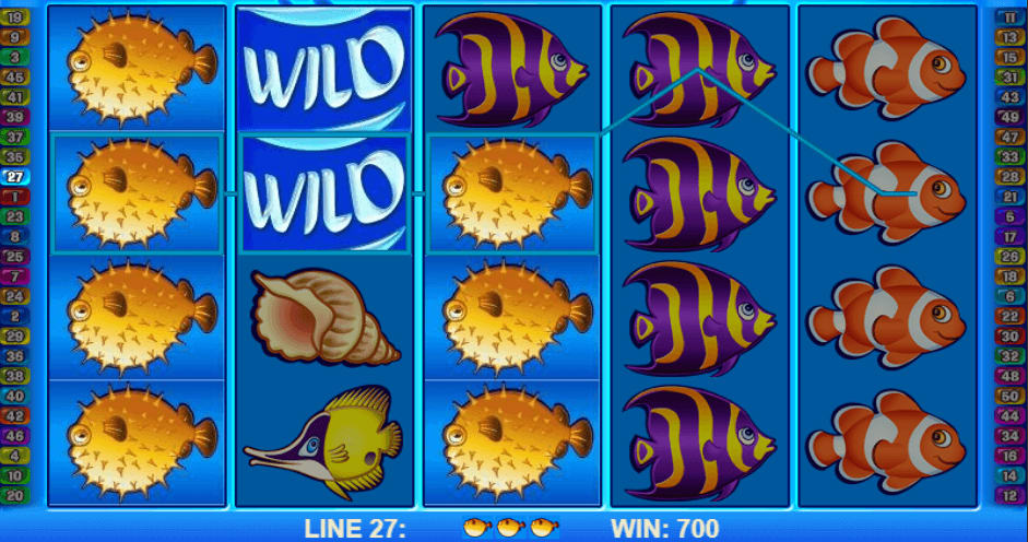 Play 6 Wild Sharks, Online Slot