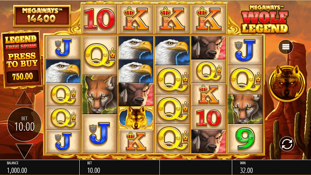 Wolf megaways free play slots