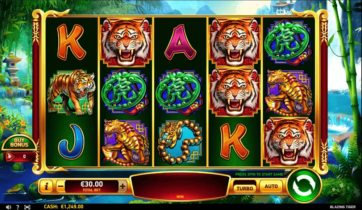 Free blazing seven slot machine