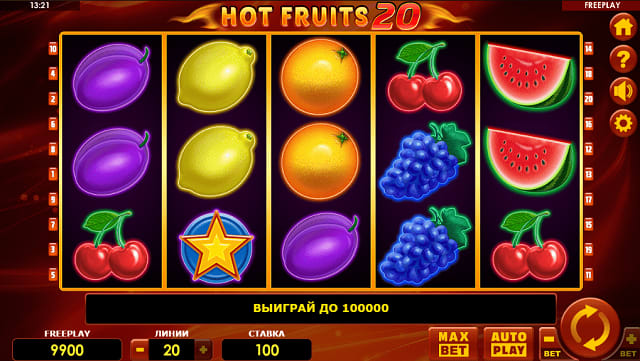 Hot Fruits 100 Slot