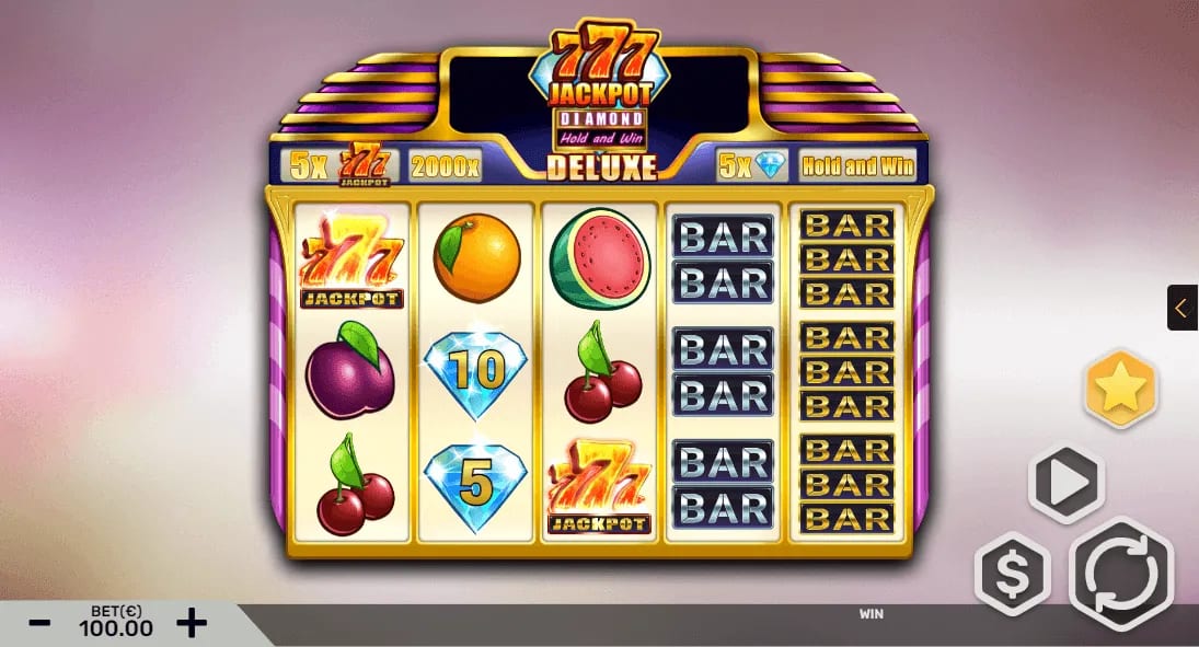 Jogue o Caça-niquel 777 Jackpot Diamond Hold and Win Deluxe grátis no ...