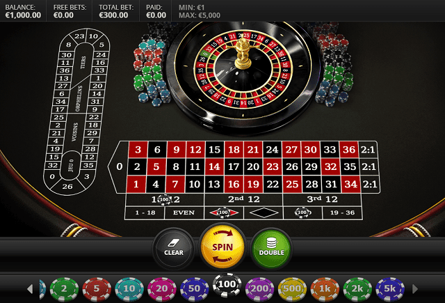 Free european roulette game