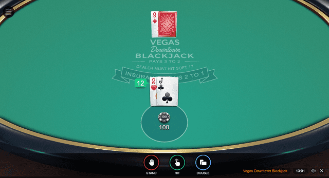 Play Vegas Blackjack online, free
