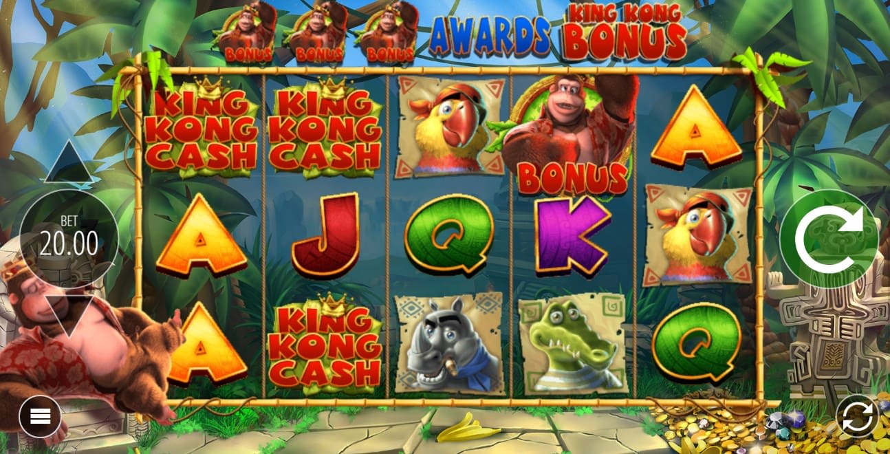 King kong cash slot rtp