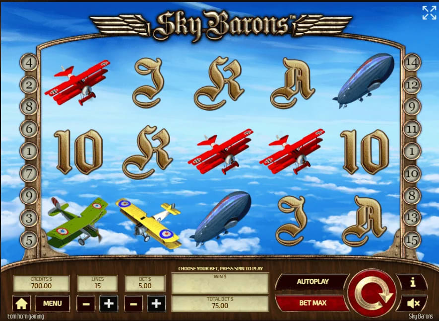 Play red baron slot machine