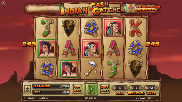 indian cash catcher игровой автомат