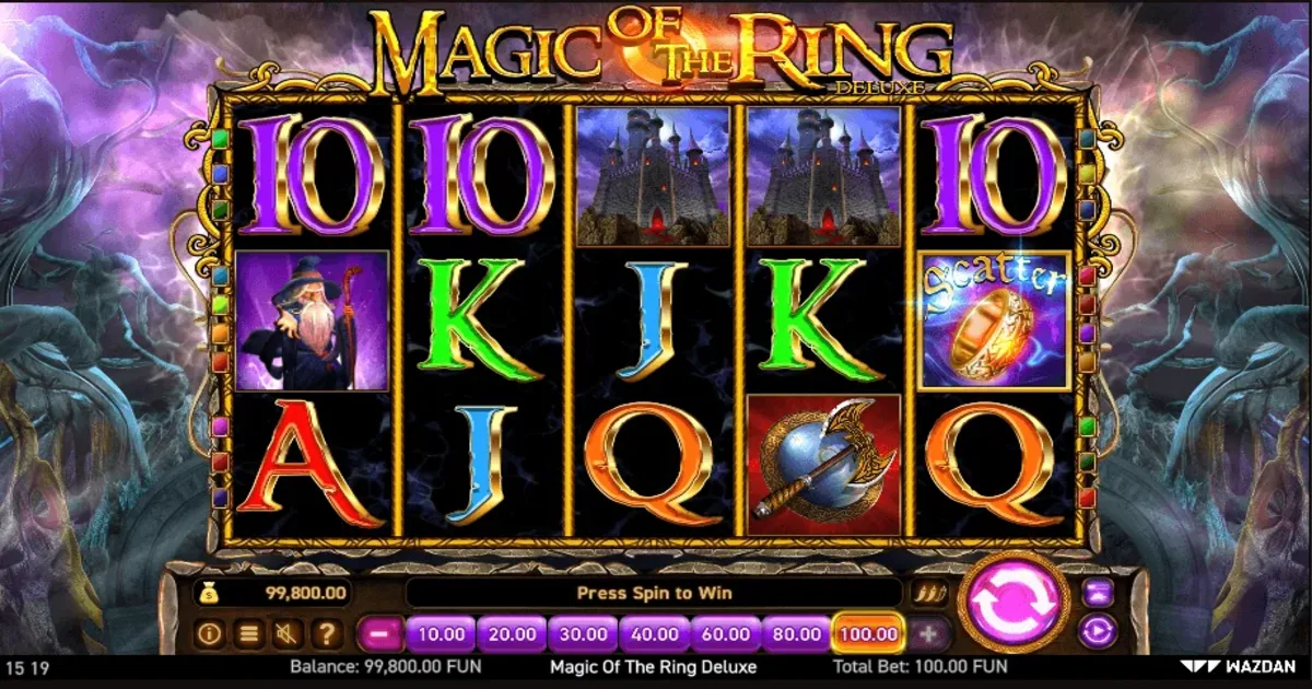 magic of the ring игровой автомат