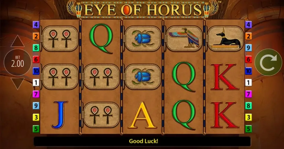 How to Play Horus Eye Slot by Eurasian Gaming | Bspin.io