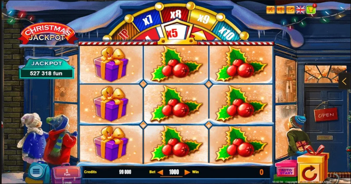 Free christmas slot games