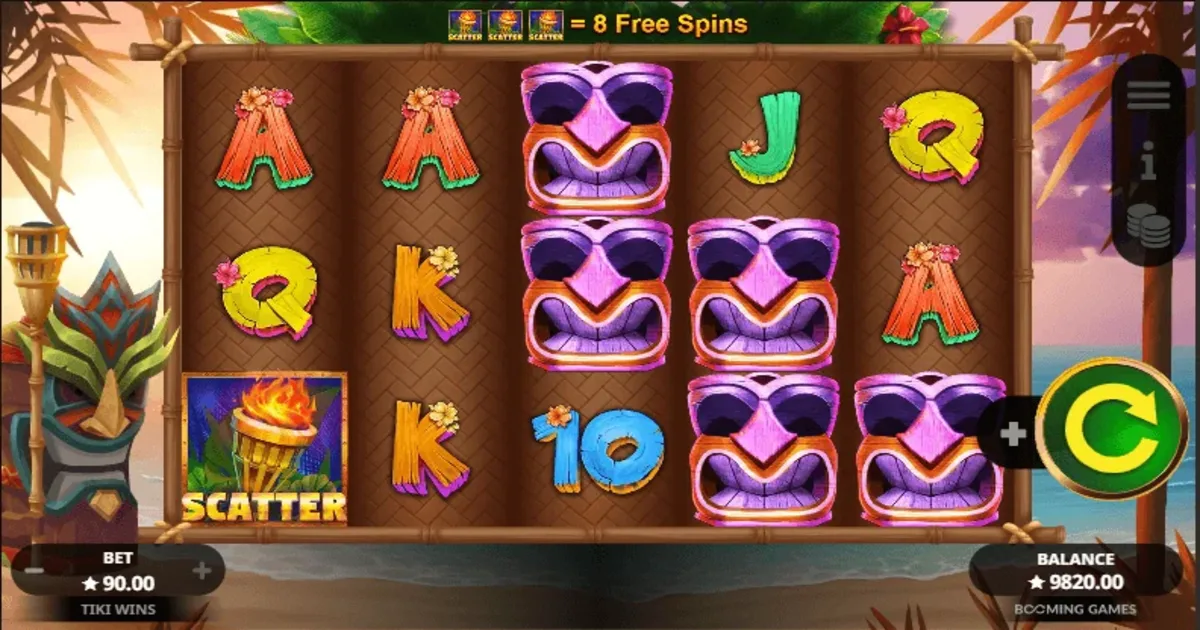 Play tiki torch slot machine online