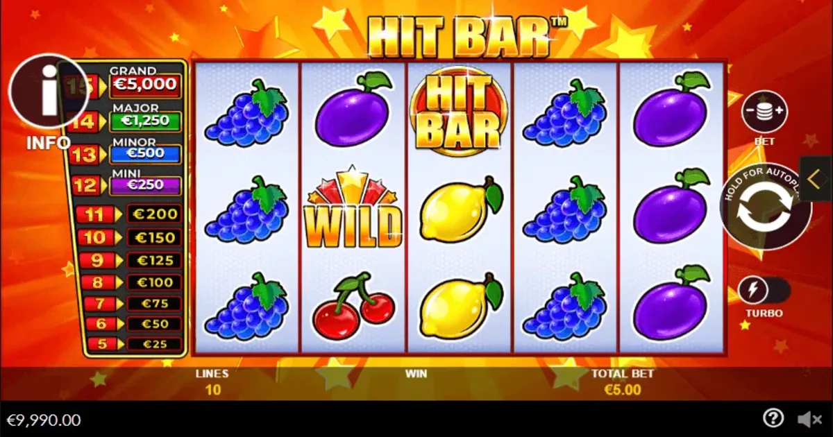 Play slot online for free