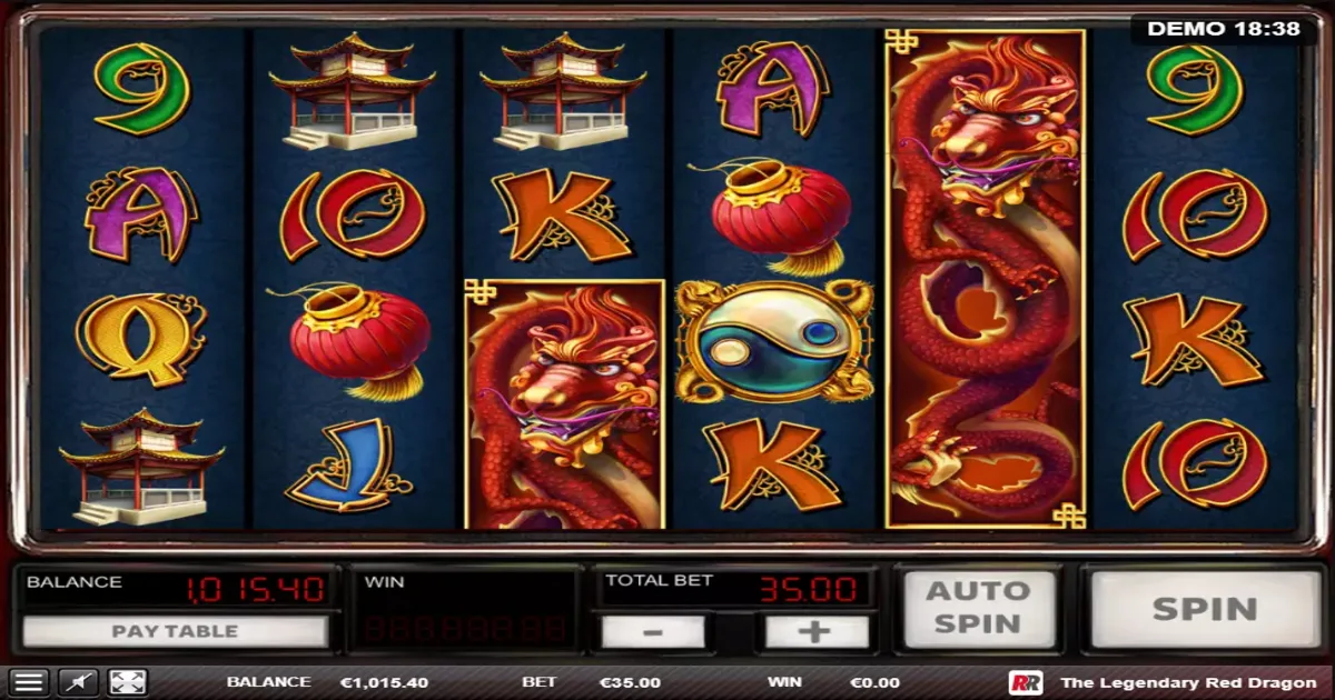 Play Slots The Legendary Red Dragon for Real Money or for Fun with no ...