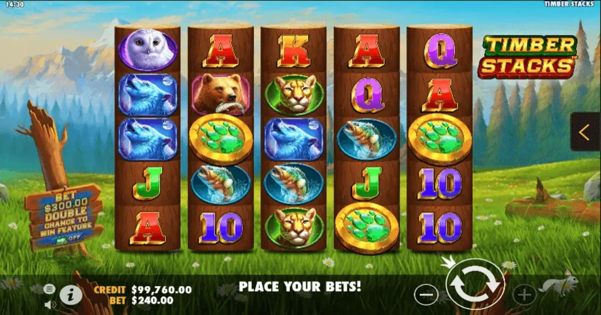 Play timber wolf slot machine online