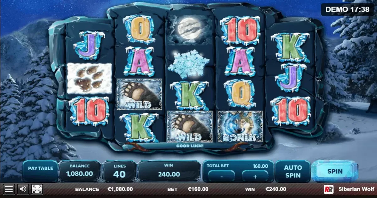 Play Slots Siberian Wolf for Real Money or for Fun with no deposit ...