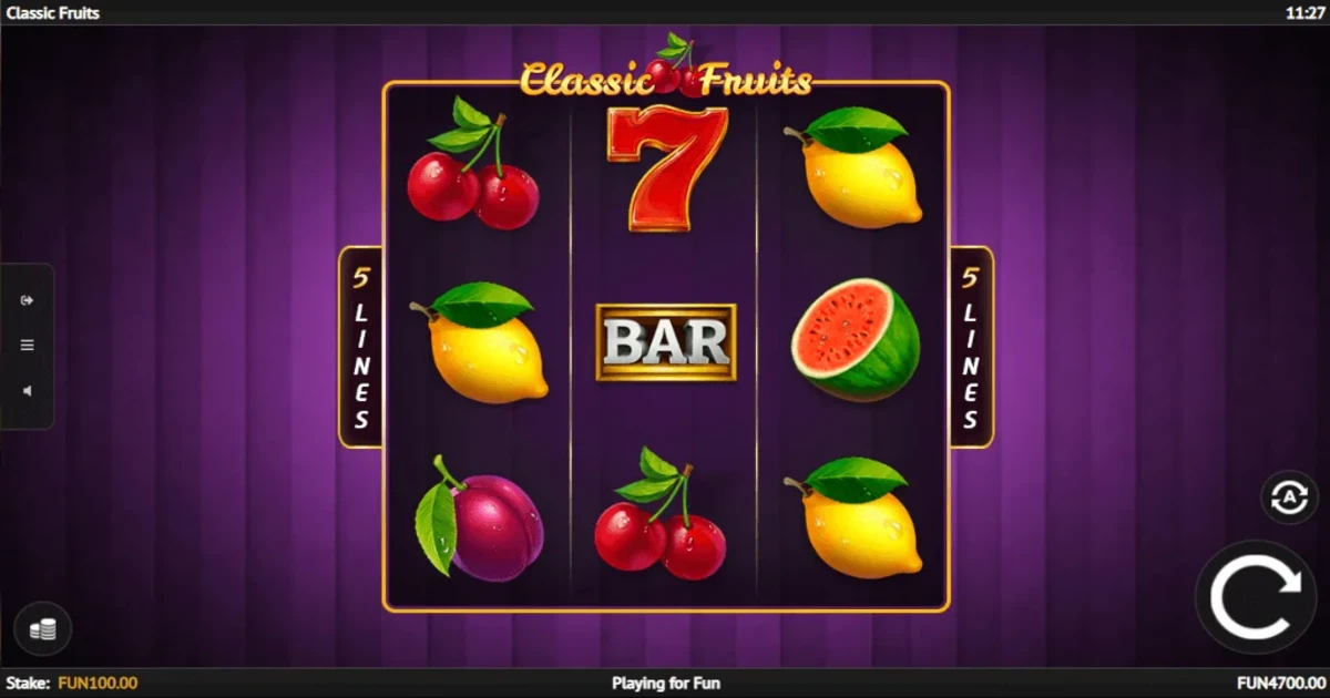 Play online fruit slot machines