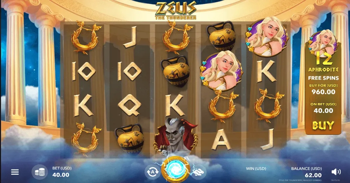 Free slot machines zeus