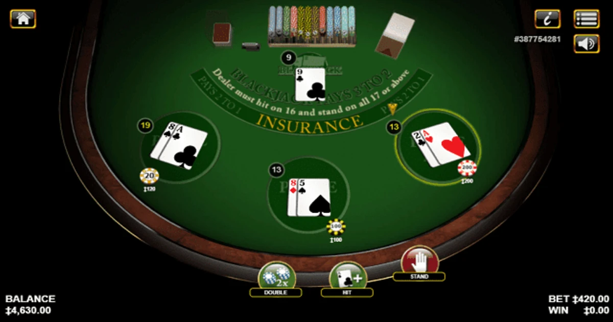 Jugar al blackjack gratis