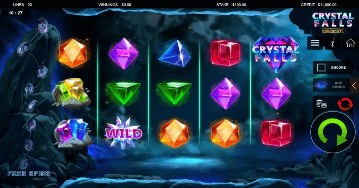 Play crystal forest slot game