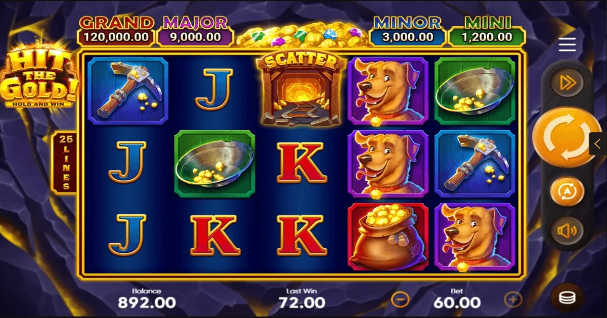 Slot Hit the Gold!: Hold and Win Play Free Games Online without ...