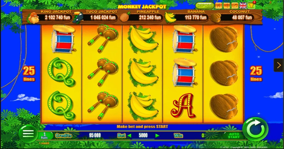 Play sea monkeys slot machine