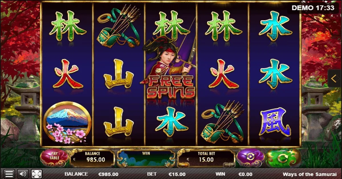 Ways of The Samurai Free Slot Machines in Online Casinos Playfortuna ...