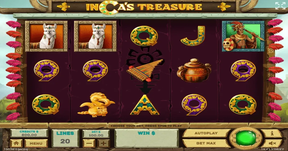 Slot Inca's Treasure Play Free Games Online without Downloading ...