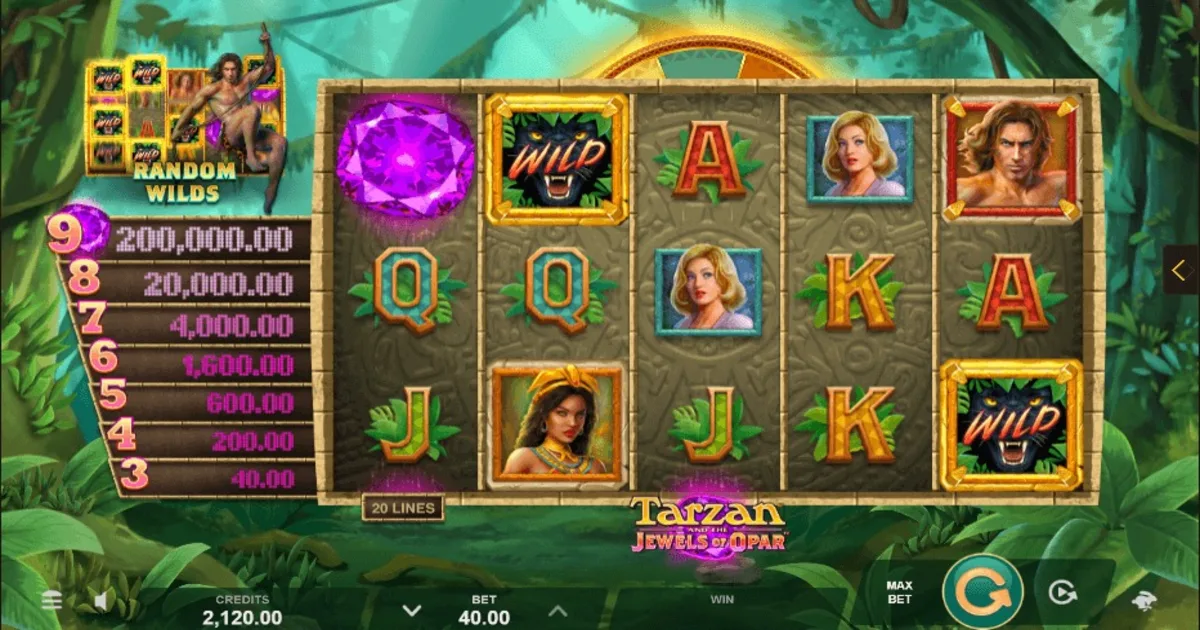 Free tarzan slot machine