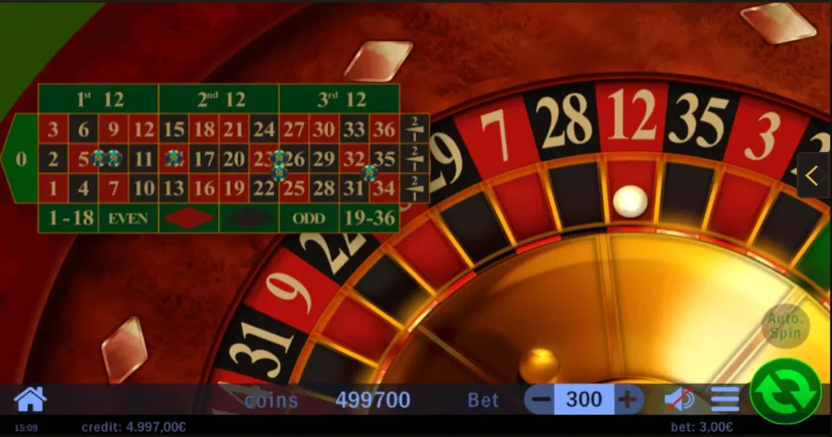 Play roulette slot machine