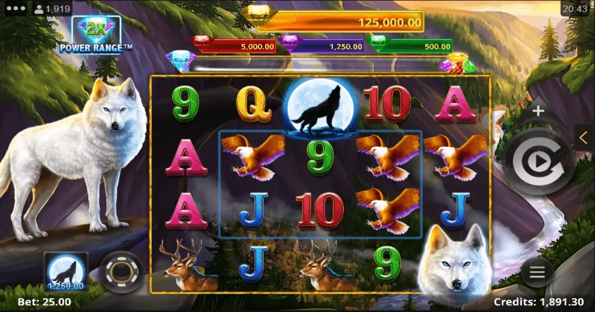 Play timber wolf slot machine online